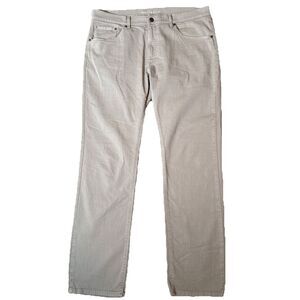 Mott and Bow Slim Mercer Jeans Mens Size 38x34* Straight Denim Tan Beige